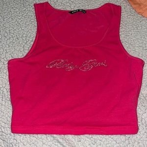 pink "baby girl" tank!